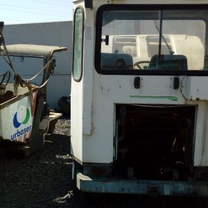 dumpers piquersa con pala y barredora